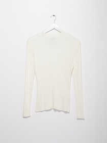 Водолазка H&M модель 0762796_білий Фото