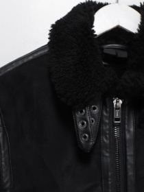 Дублянка H&M модель 0769125_чорний Дублянка H&M модель 0769125_чорний Фото