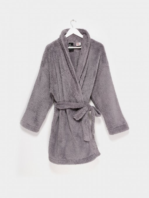 Халат H&M Модель 0770345_сірий Фото