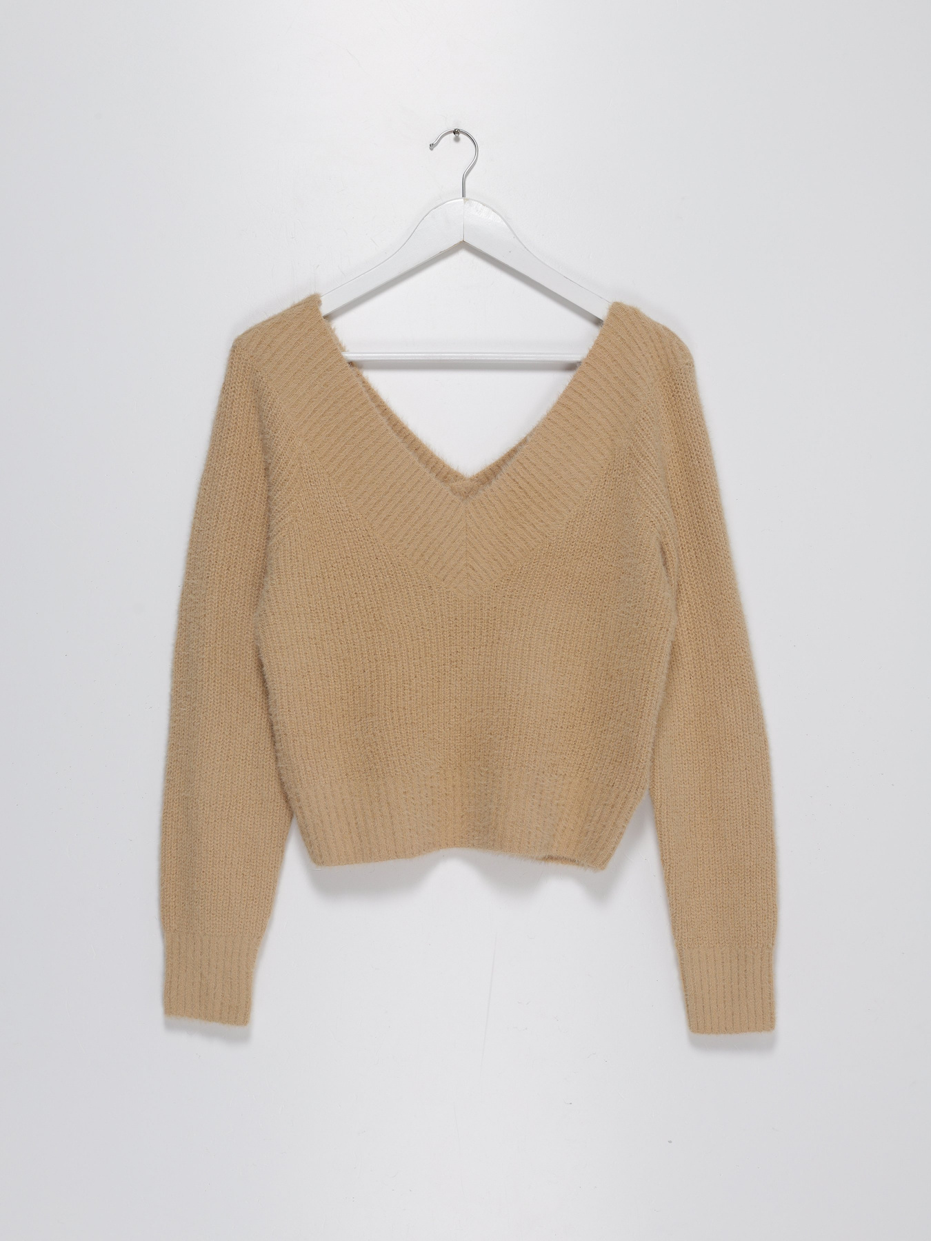 Джемпер H&M модель 0770703_бежевий Фото