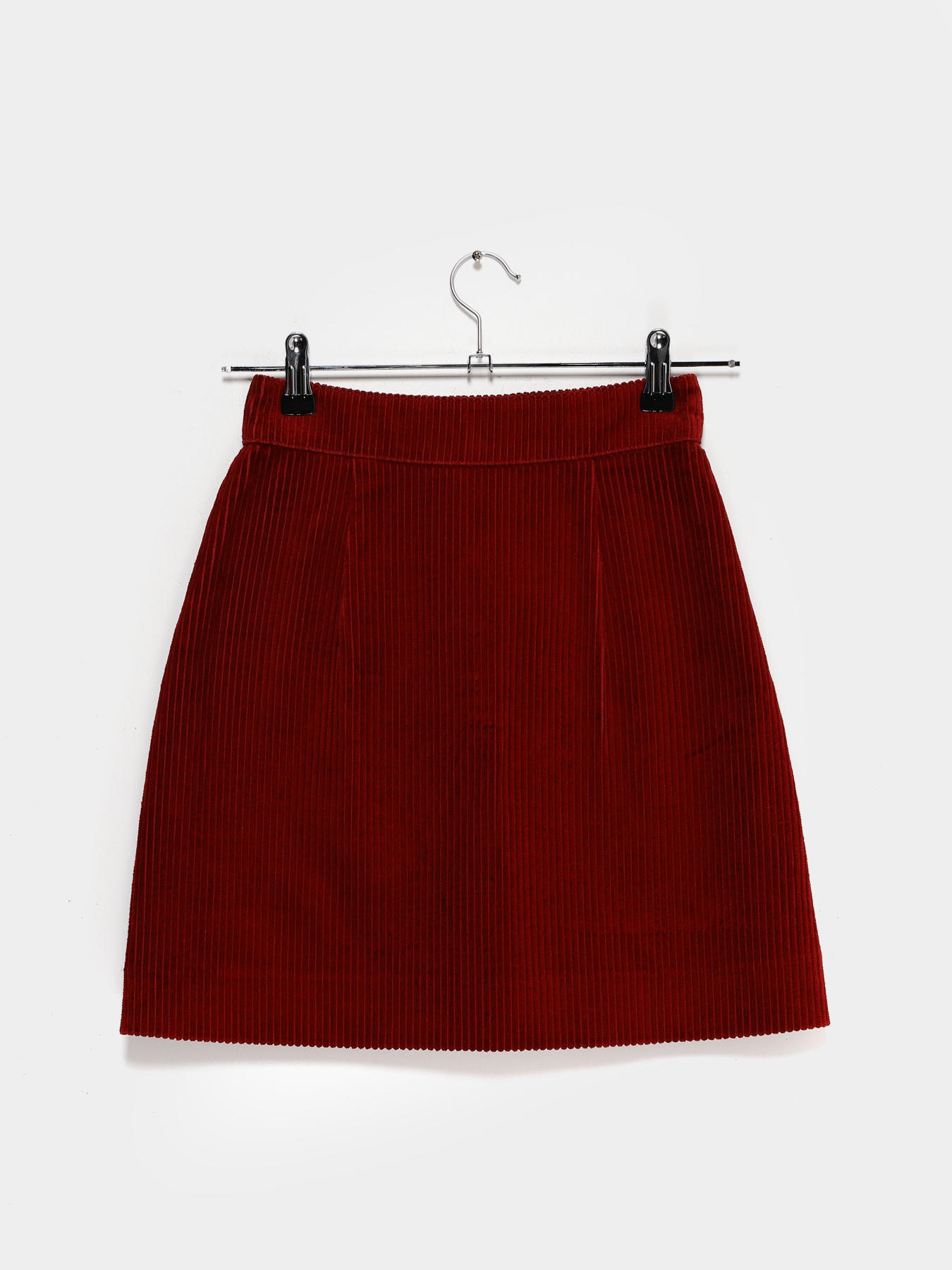 Юбка мини H&M модель 0771338_коричневий Фото