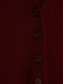 Кардиган H&M модель 0776774_бордовий Кардиган H&M модель 0776774_бордовий Фото