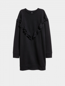 Туника H&M модель 0502159_чорний Фото