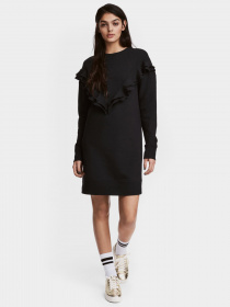 Туника H&M модель 0502159_чорний Фото