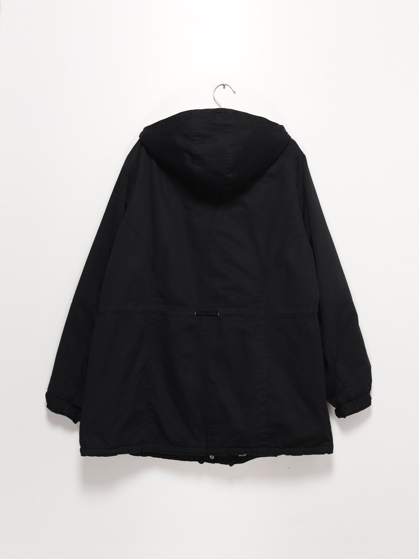 Парка H&M модель 0781688_чорний Фото