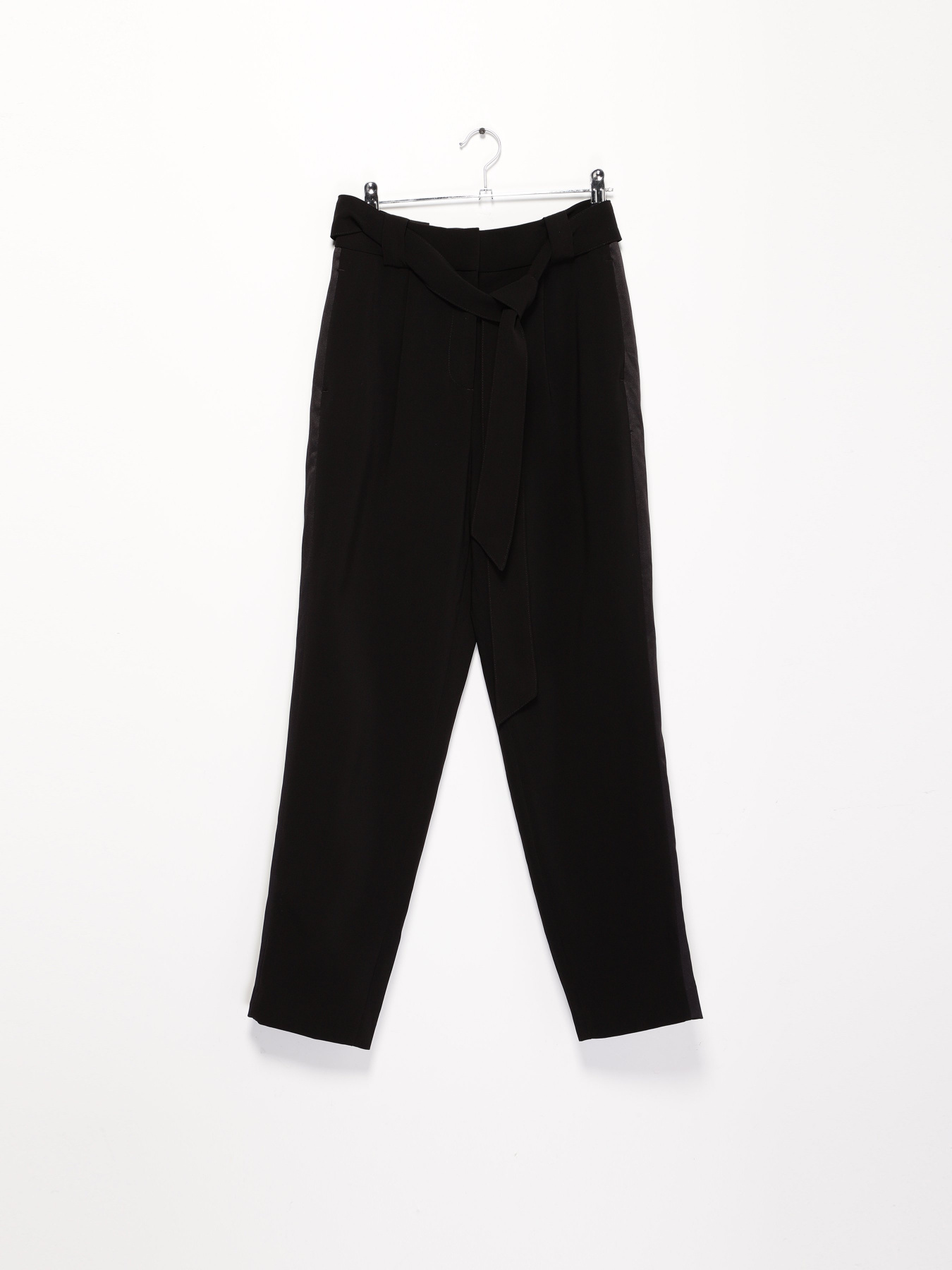 Повсякденні штани H&M модель 0783274_чорний Фото