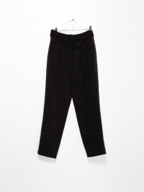 Повсякденні штани H&M модель 0783274_чорний Фото