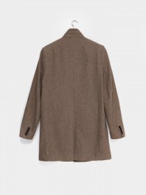 Пальто H&M модель 0788172_бежевий Фото