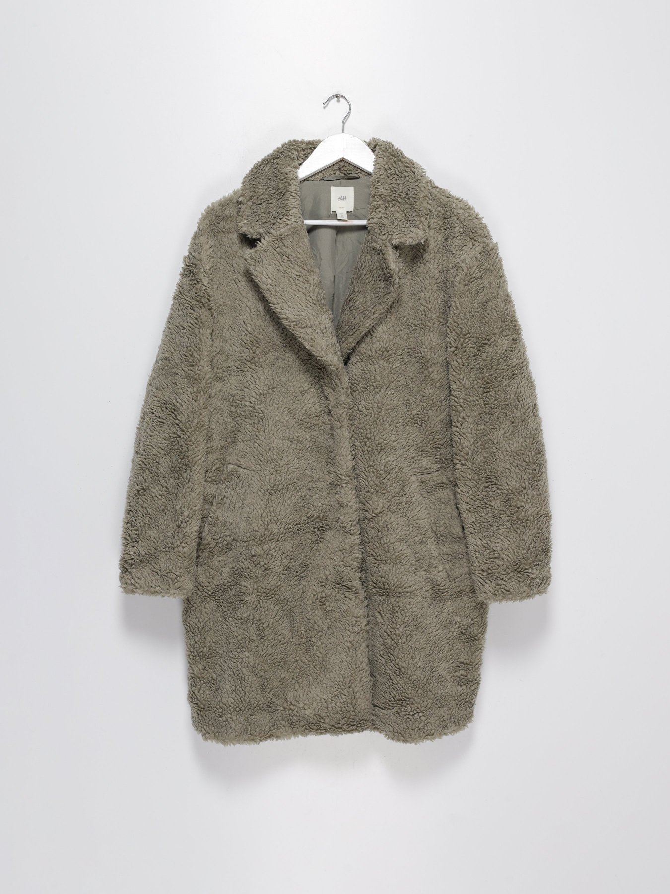 Шуба H&M модель 0790006_с.хакі Фото