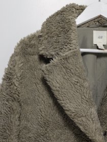 Шуба H&M модель 0790006_с.хакі Фото