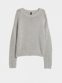 Джемпер H&M модель 0516903_с.сірий Фото