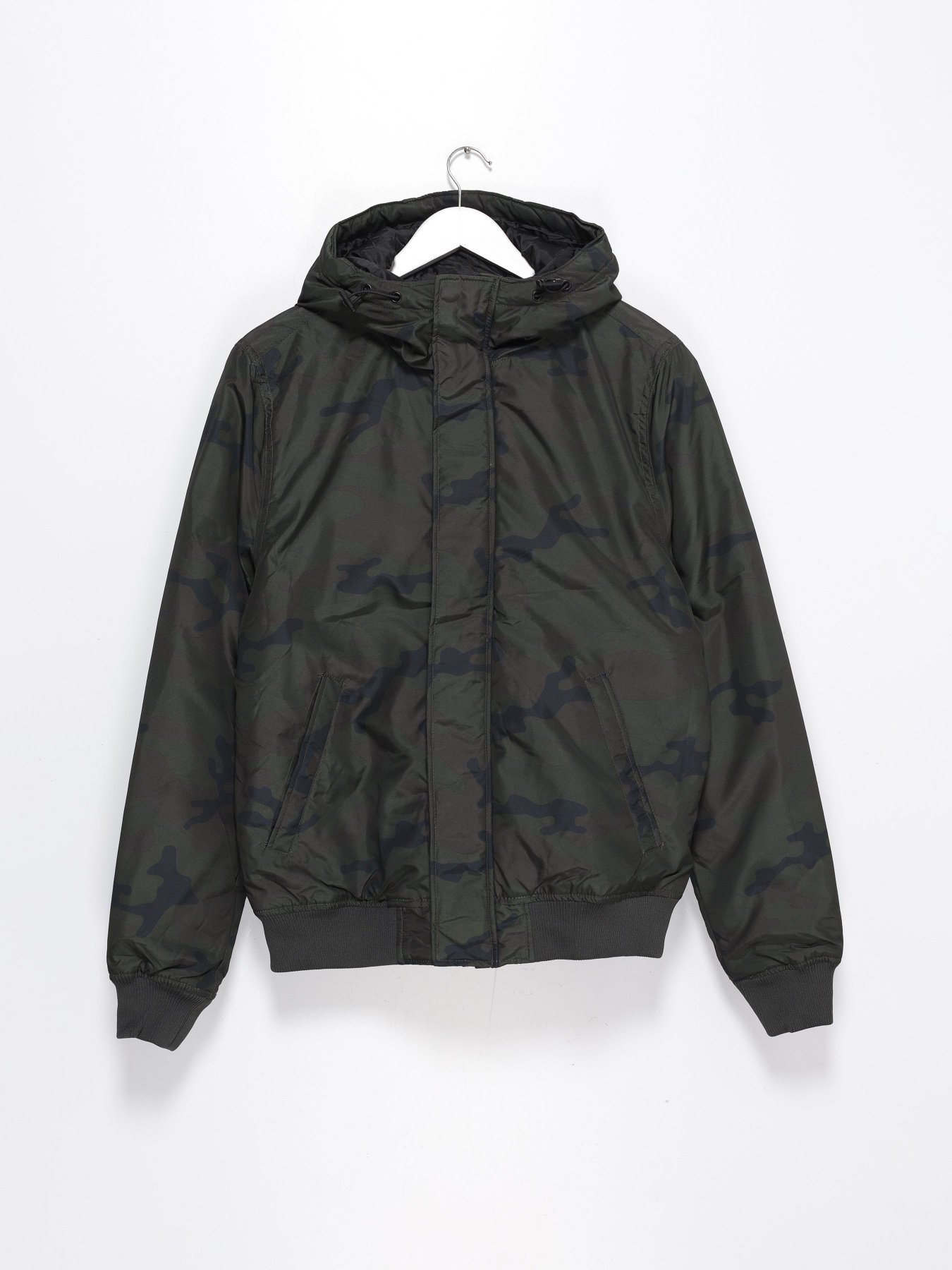 Демісезонна куртка H&M модель 0790820_т.хакі комб. Фото