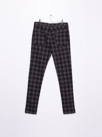 Брюки повседневные H&M модель 0798972_чорний комб. Фото