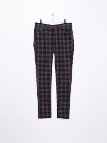 Брюки повседневные H&M модель 0798972_чорний комб. Фото