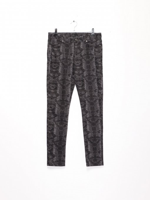 Брюки повседневные H&M модель 07989720_чорний комб. Фото