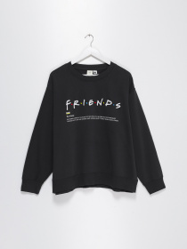 Свитшот H&M модель 0809349_сірий комб. Фото