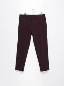 Повсякденні штани H&M модель 0817954_т.бордовий Повсякденні штани H&M модель 0817954_т.бордовий Фото