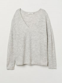 Джемпер H&M модель 0519847_с.сірий Фото