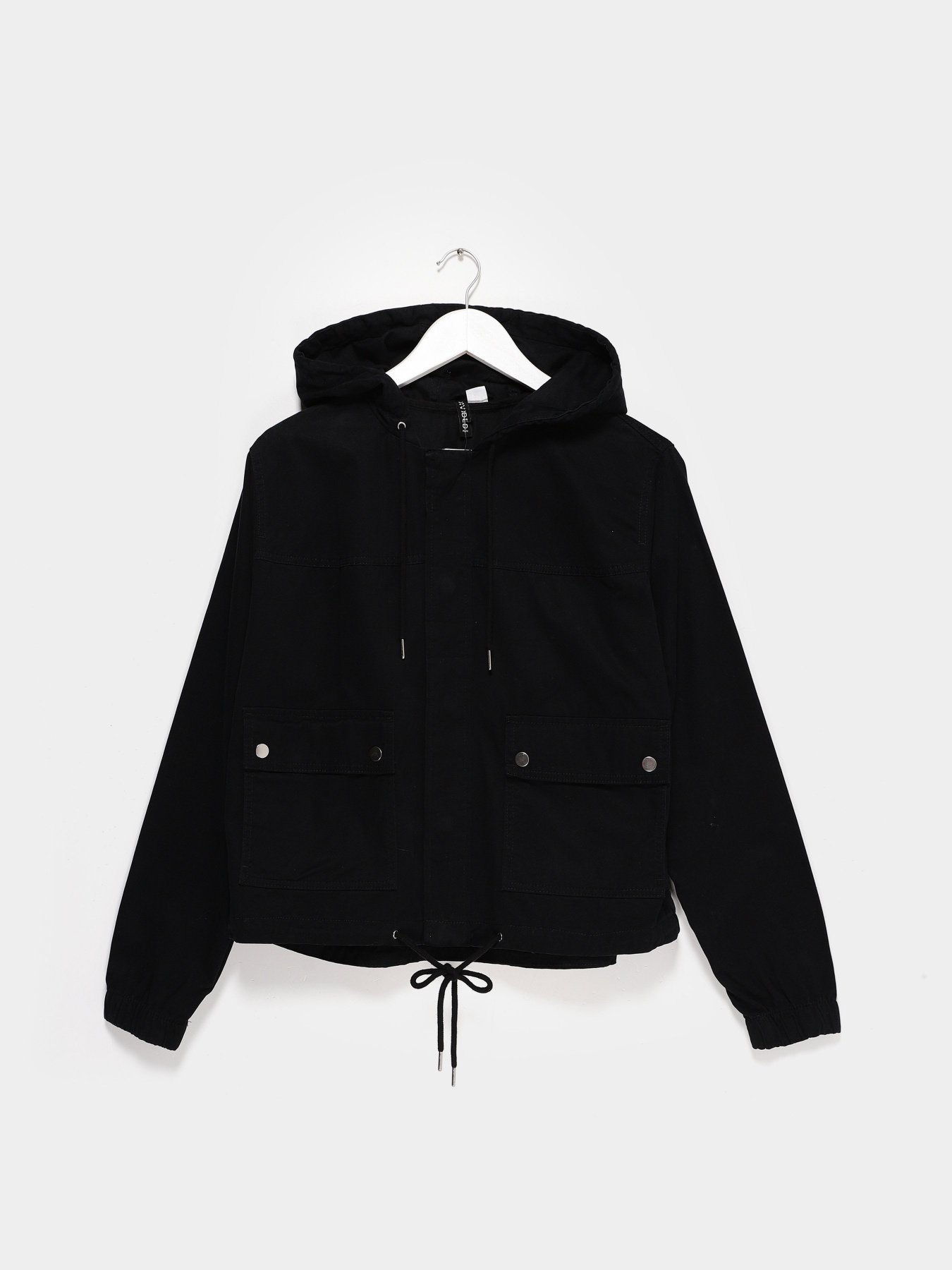 Вітровка H&M модель 0821911_чорний Фото