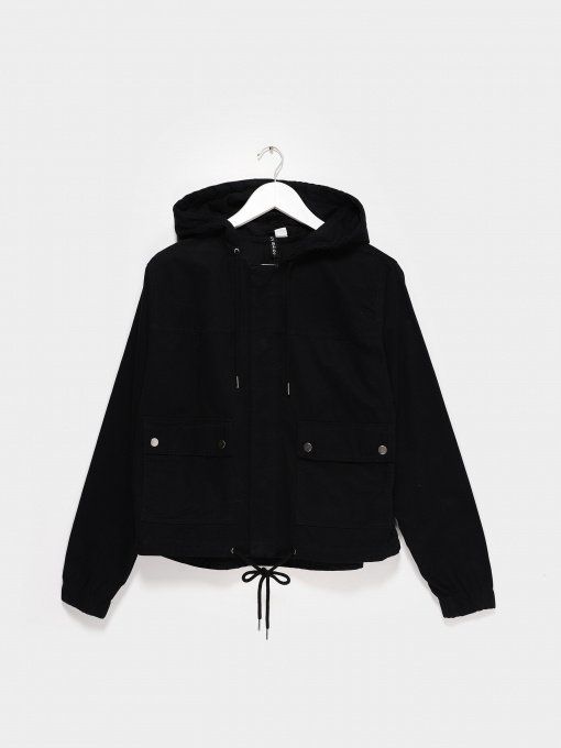 Ветровка H&M модель 0821911_чорний Фото