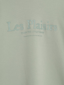 Свитшот H&M модель 0828353_с.оливковий Фото