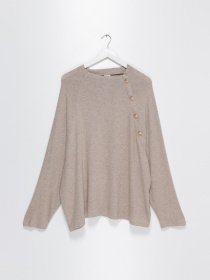 Джемпер H&M модель 0828928_бежевий Фото