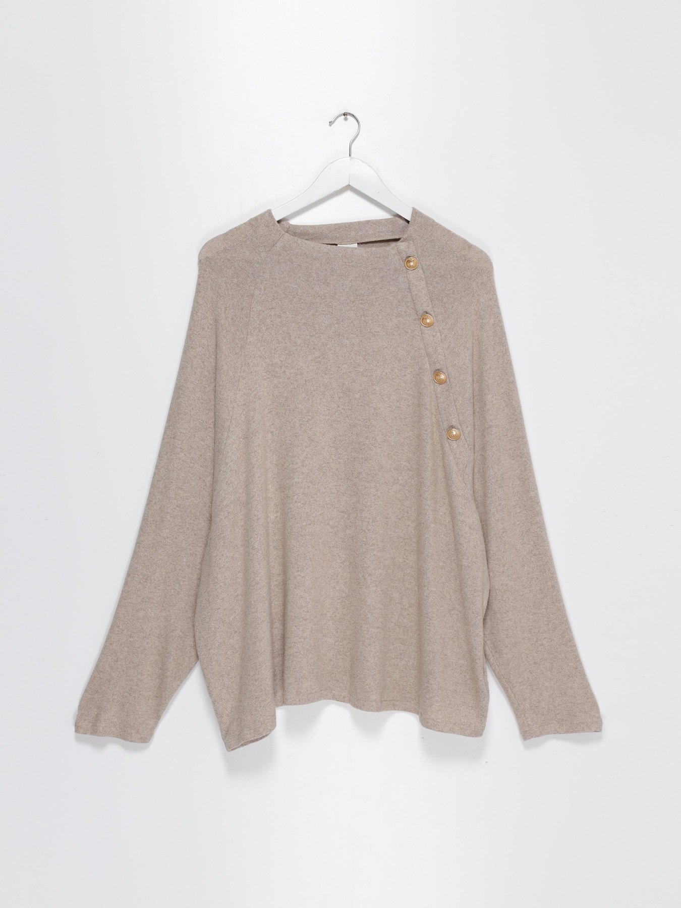 Джемпер H&M модель 0828928_бежевий Фото