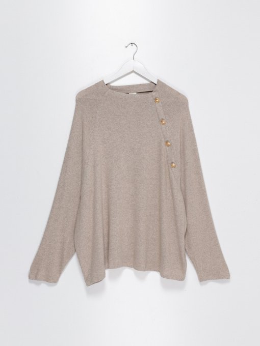 Джемпер H&M модель 0828928_бежевий Фото