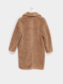 Шуба H&M модель 0840059_бежевий Фото