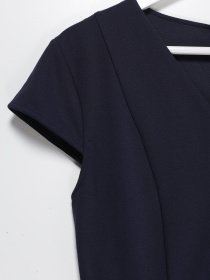 Платье миди H&M модель 0859121_т.синій Фото