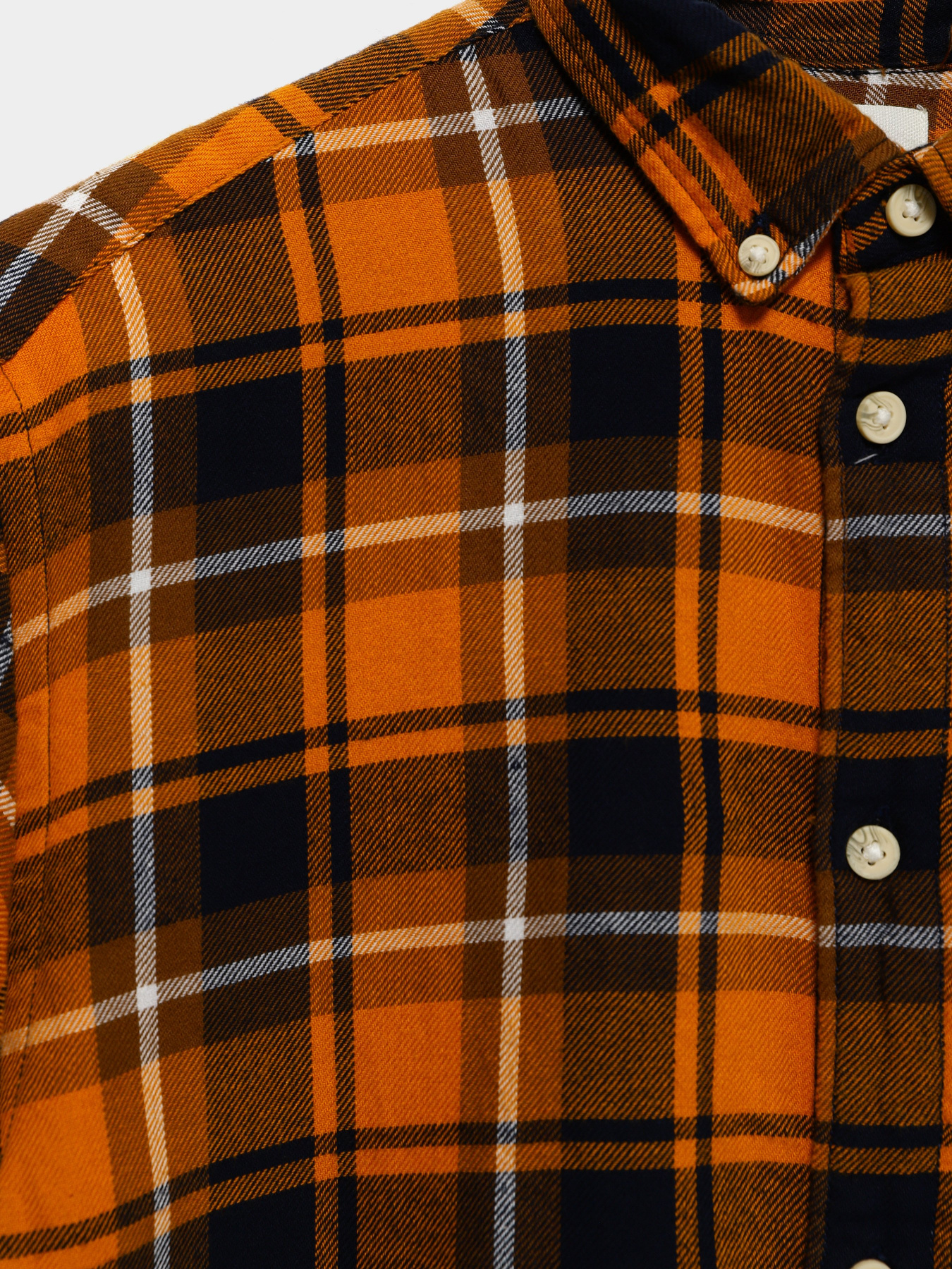 Сорочка повсякденна H&M модель 0860135_жовтий комб. Фото