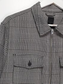 Сорочка H&M модель 0880881_сірий комб. Фото