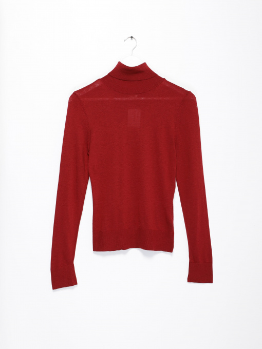 Водолазка H&M модель 0903812_т.бордовий Фото