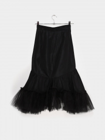 Юбка миди H&M модель 0904242_чорний Фото