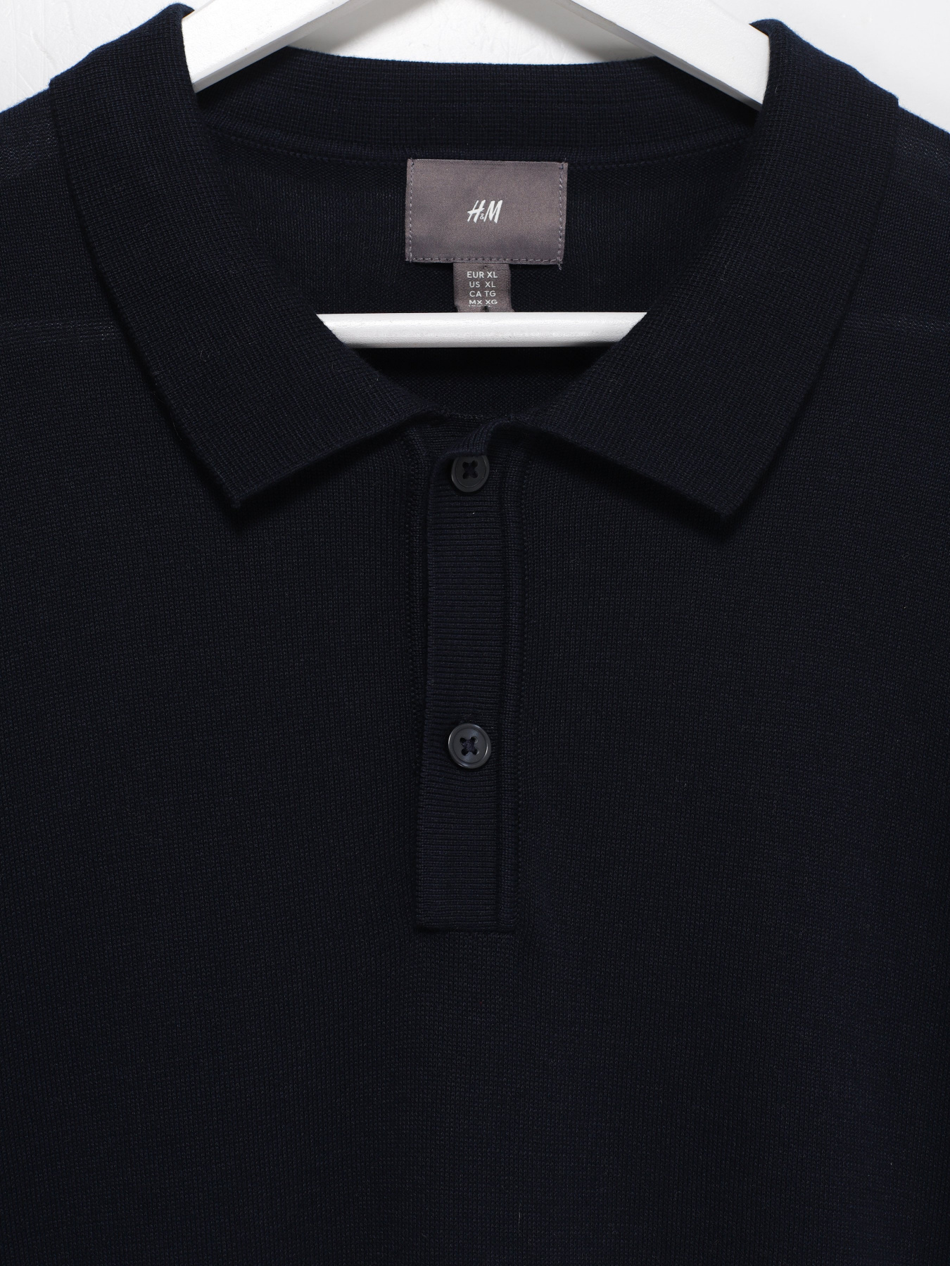 Лонгслив H&M модель 0907730_т.синій Фото