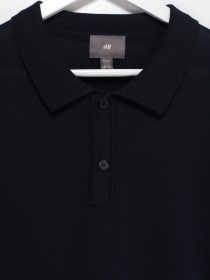 Лонгслив H&M модель 0907730_т.синій Фото