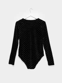 Боди H&M модель 0908551_чорний комб. Фото