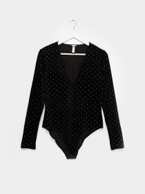 Боді H&M модель 0908551_чорний комб. Боді H&M модель 0908551_чорний комб. Фото