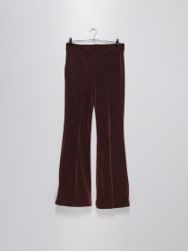 Брюки повседневные H&M модель 0909073_т.бордовий Фото