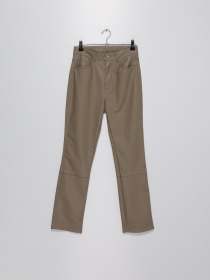 Повседневные штаны H&M модель 0910601_бежевий Фото