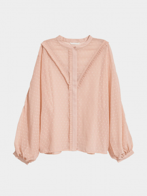 Блуза H&M модель 0546035_с.бежевий Фото