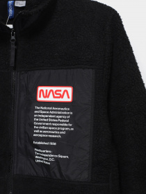 Спортивна кофта H&M модель 0913290_чорний комб. Фото