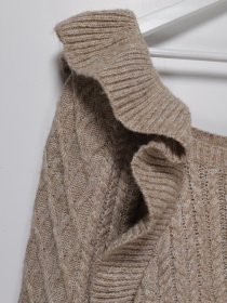 Джемпер H&M модель 0918525_бежевий Фото