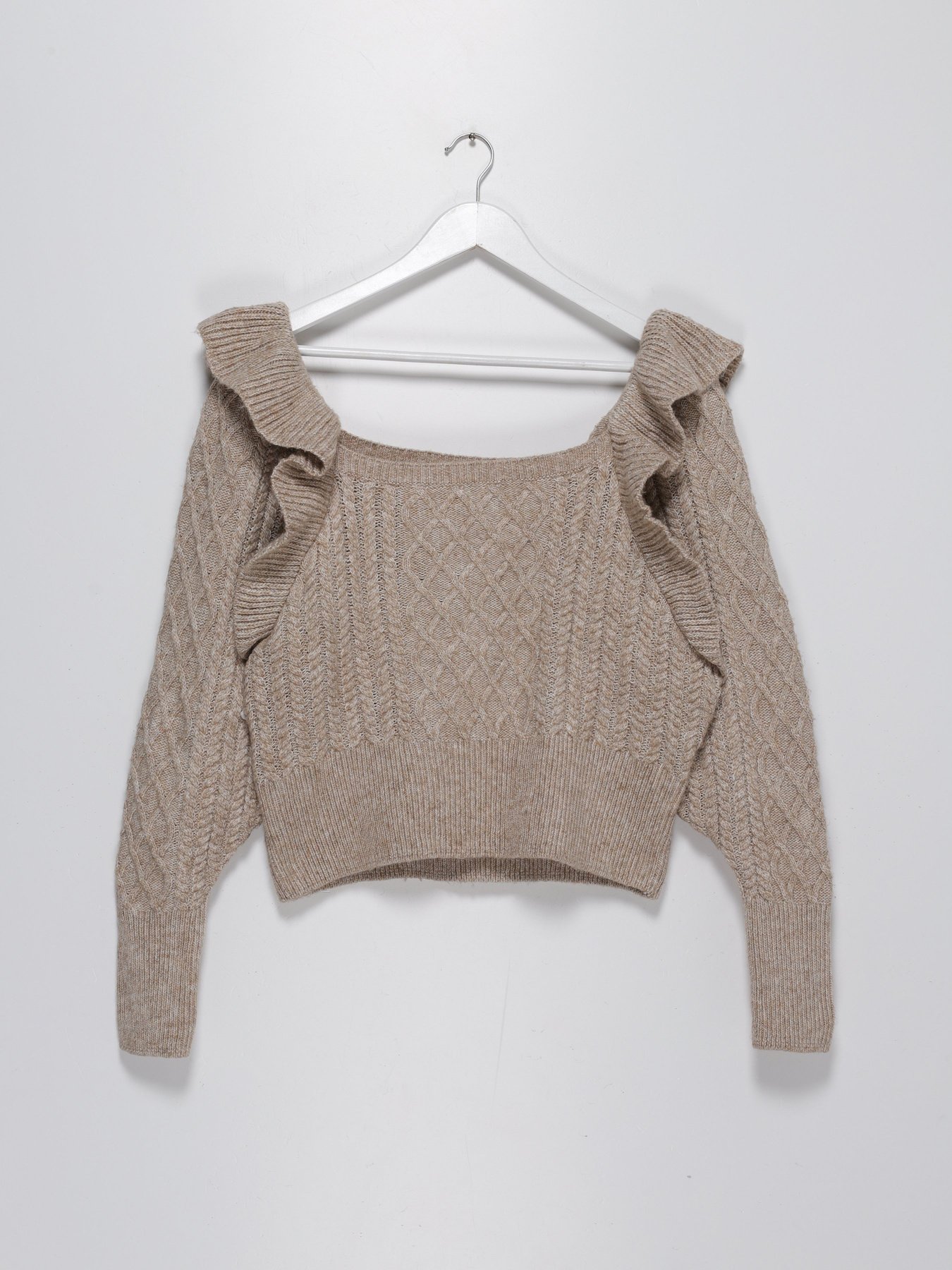 Светри та кардигани H&M модель 0918525_бежевий Фото