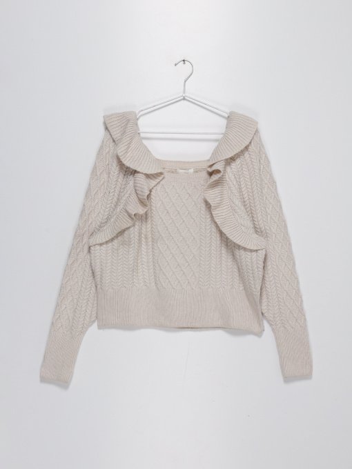 Свитры и кардиганы H&M модель 0918525_білий Фото