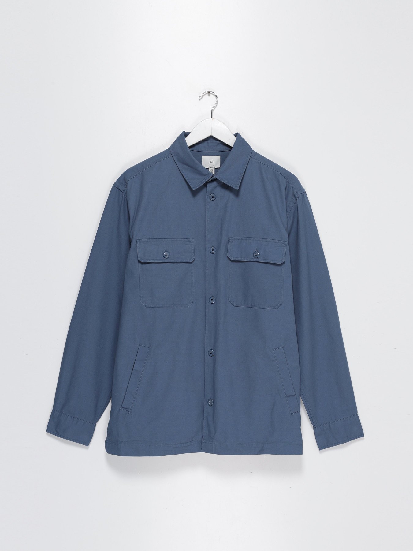 Рубашка H&M модель 0921217_т.синій Фото