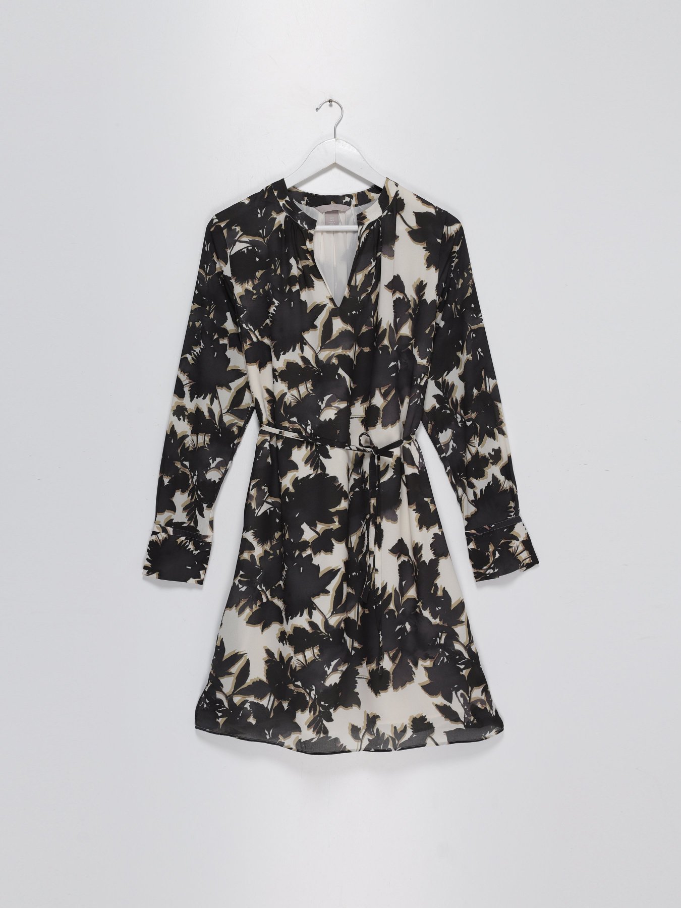 Платье миди H&M модель 0926729_т.хакі комб. Фото