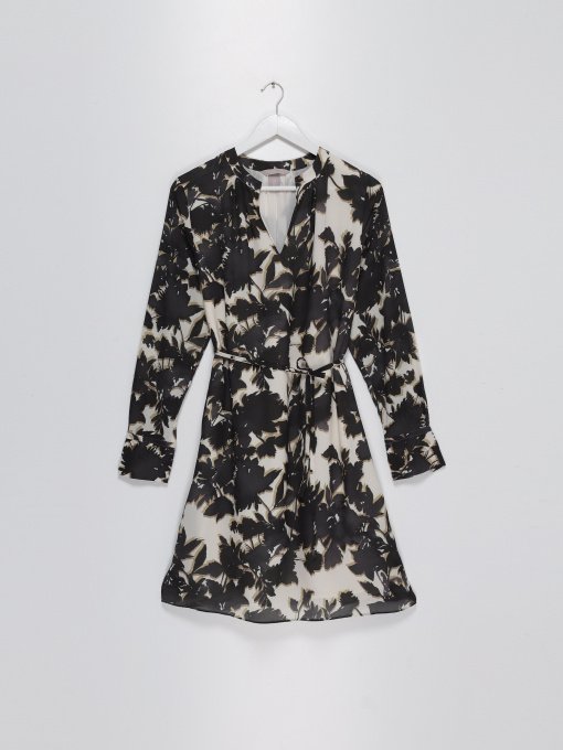 Сукня міді H&M модель 0926729_т.хакі комб. Фото