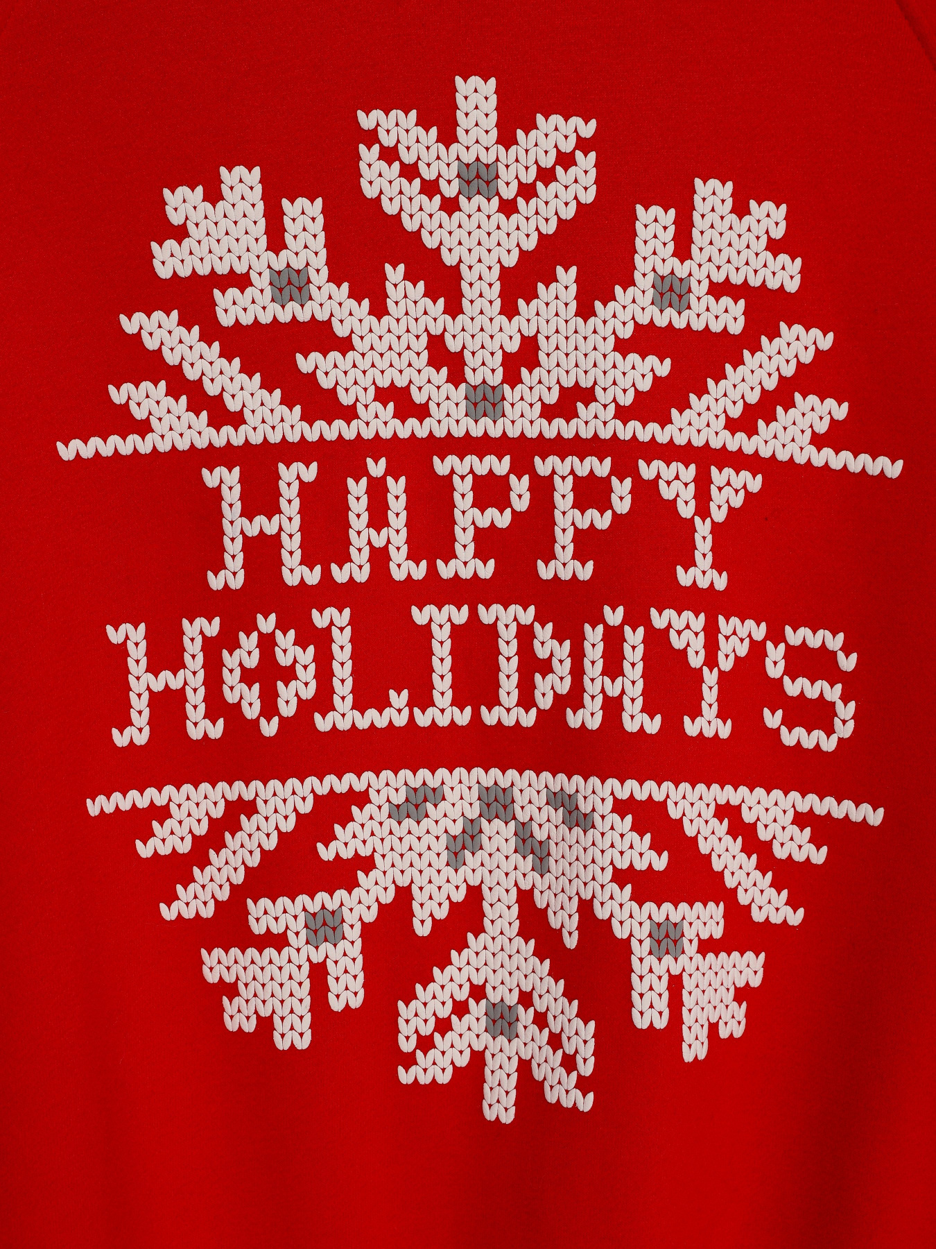 Світшот H&M модель 0927653_червоний комб. Фото