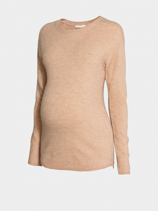 Джемпер H&M модель 0551448_бежевий комб. Фото